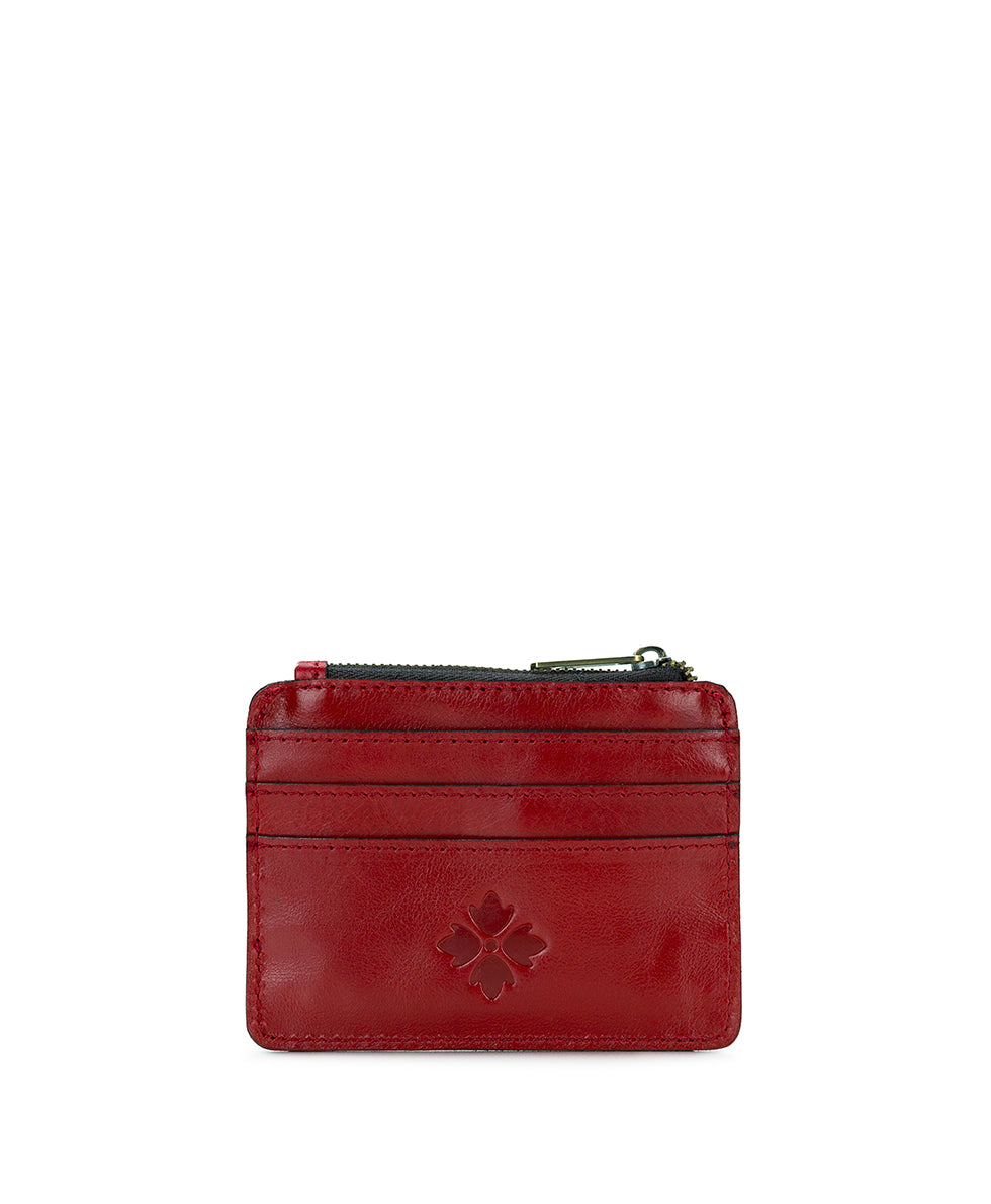 Patricia Nash Cassis ID Case - Vintage Distressed Leather
