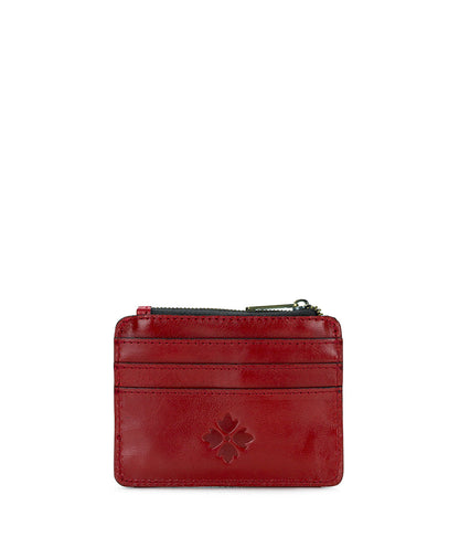 Patricia Nash Cassis ID Case - Vintage Distressed Leather