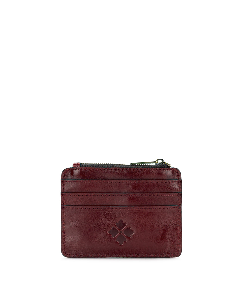 Patricia Nash Cassis ID Case - Vintage Distressed Leather