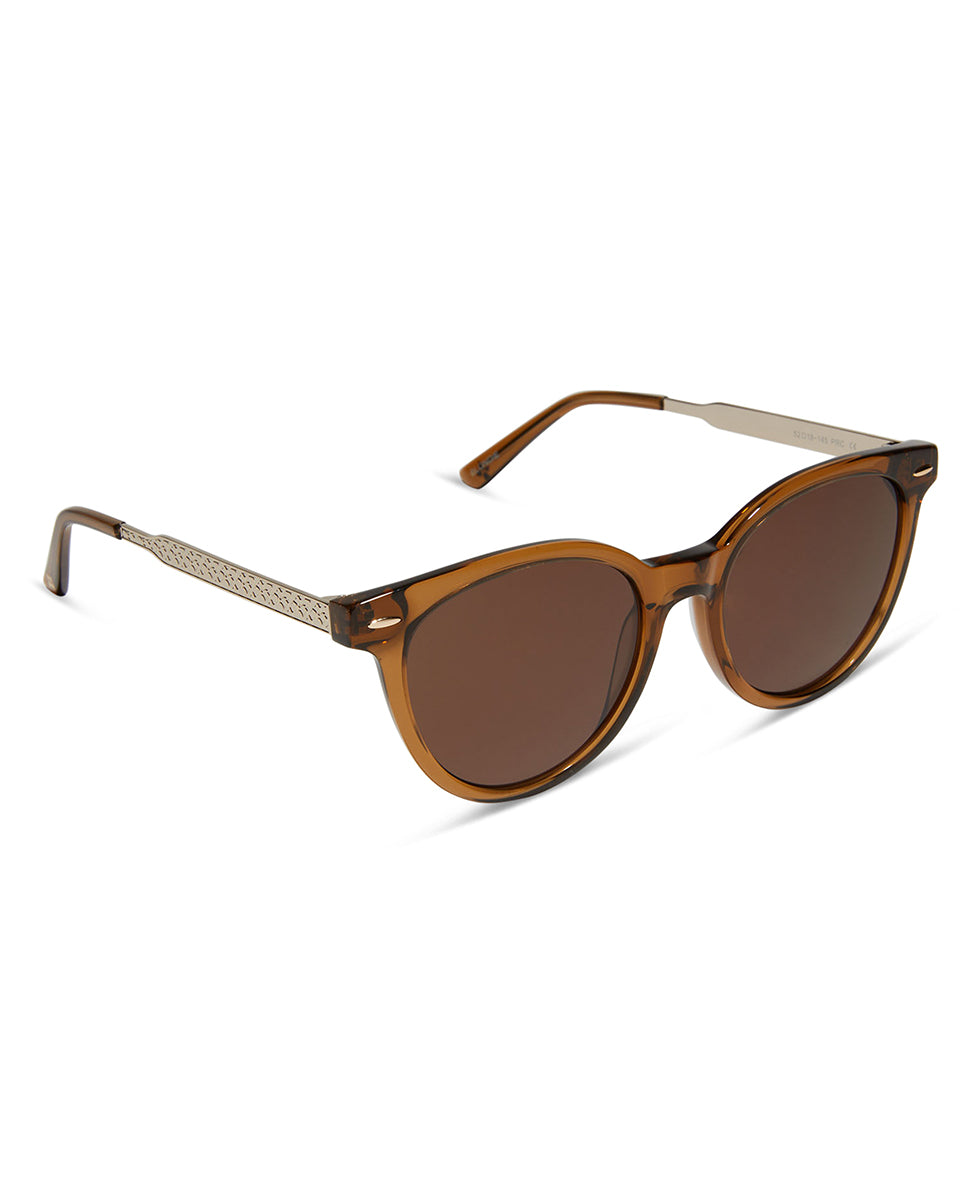 Patricia Nash Blondie Sunglasses - Hazelnut