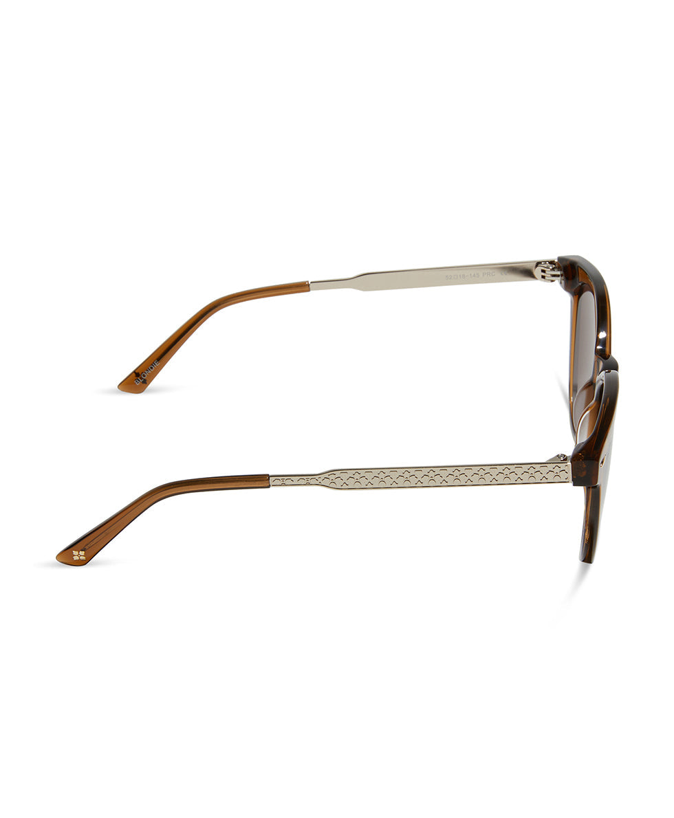 Patricia Nash Blondie Sunglasses - Hazelnut