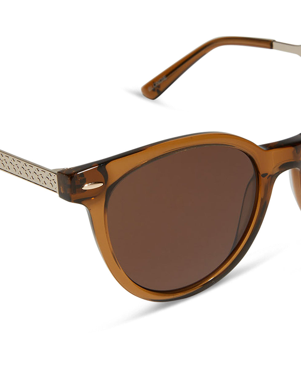 Patricia Nash Blondie Sunglasses - Hazelnut