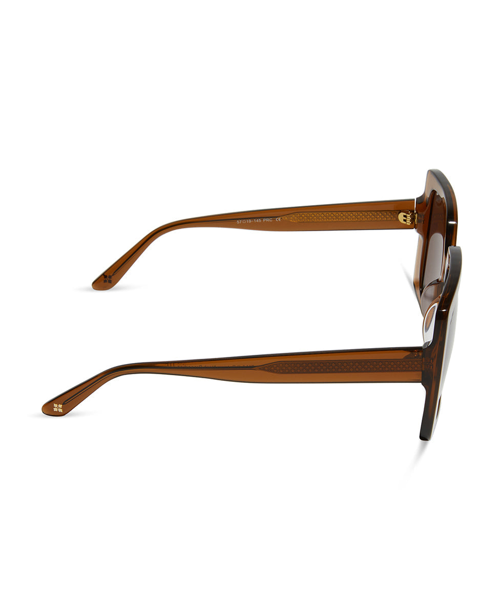 Patricia Nash Jackie Sunglasses - Hazelnut