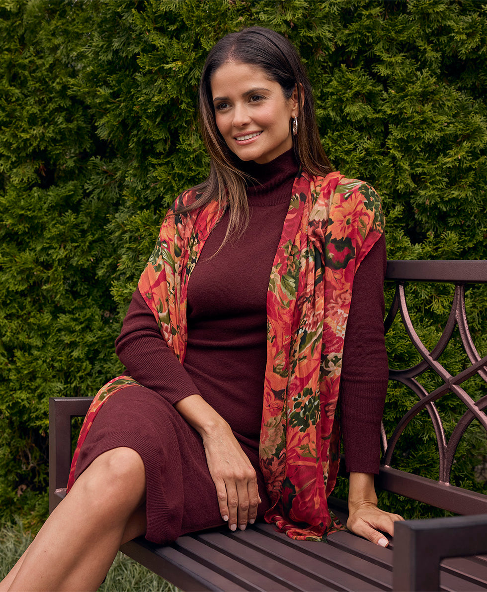 Patricia Nash Scarf - Multi Floral