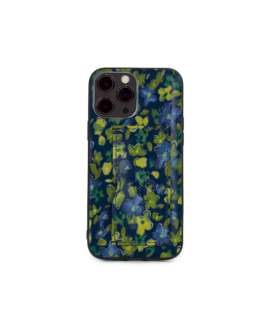 Patricia Nash Vedetta iPhone 13 Pro Max Case - Denim Blues