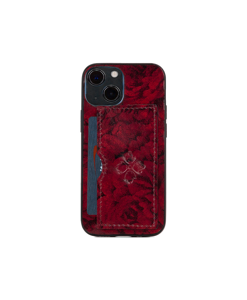 Patricia Nash Vedetta iPhone 13 Mini Case - Etched Roses