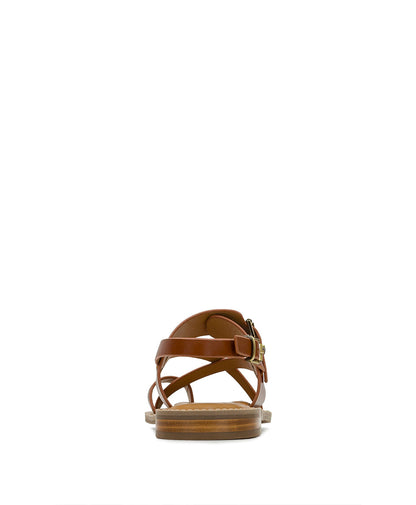 Patricia Nash Fidella Sandals - Vegetable Tanned Leather — Tan