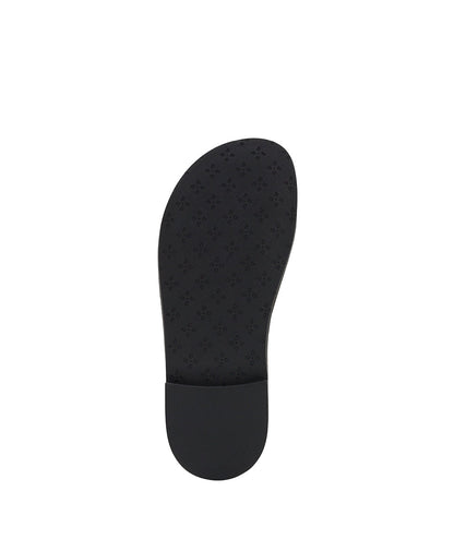 Patricia Nash Fidella Sandals - Vegetable Tanned Leather — Black