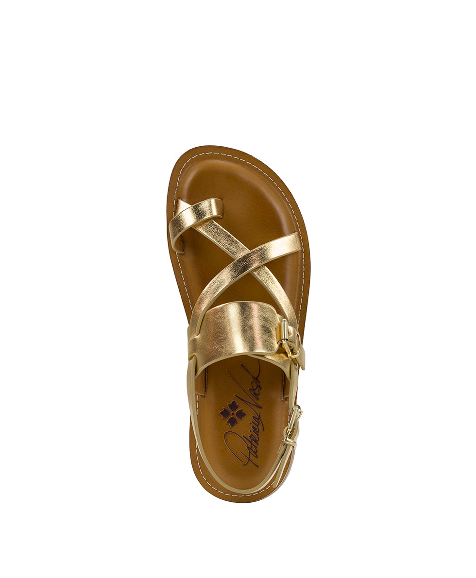 Patricia Nash Fidella Sandals - Greek Gold