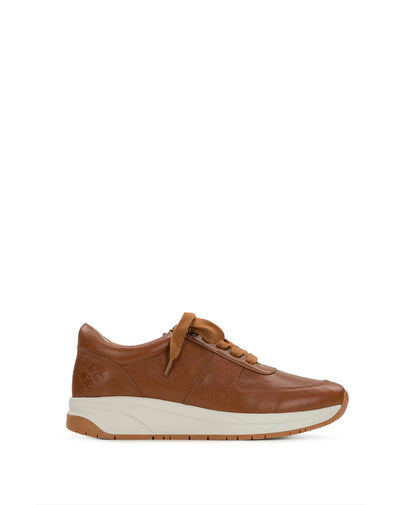 Patricia Nash Milano Leather Sneaker - Tan