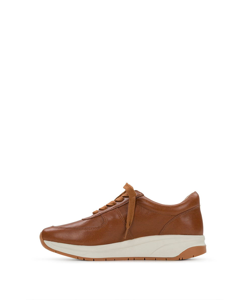 Patricia Nash Milano Leather Sneaker - Tan