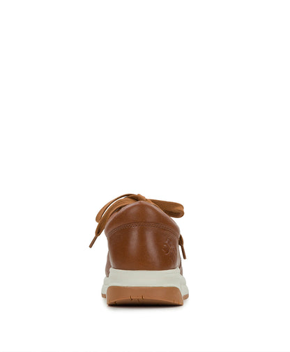 Patricia Nash Milano Leather Sneaker - Tan