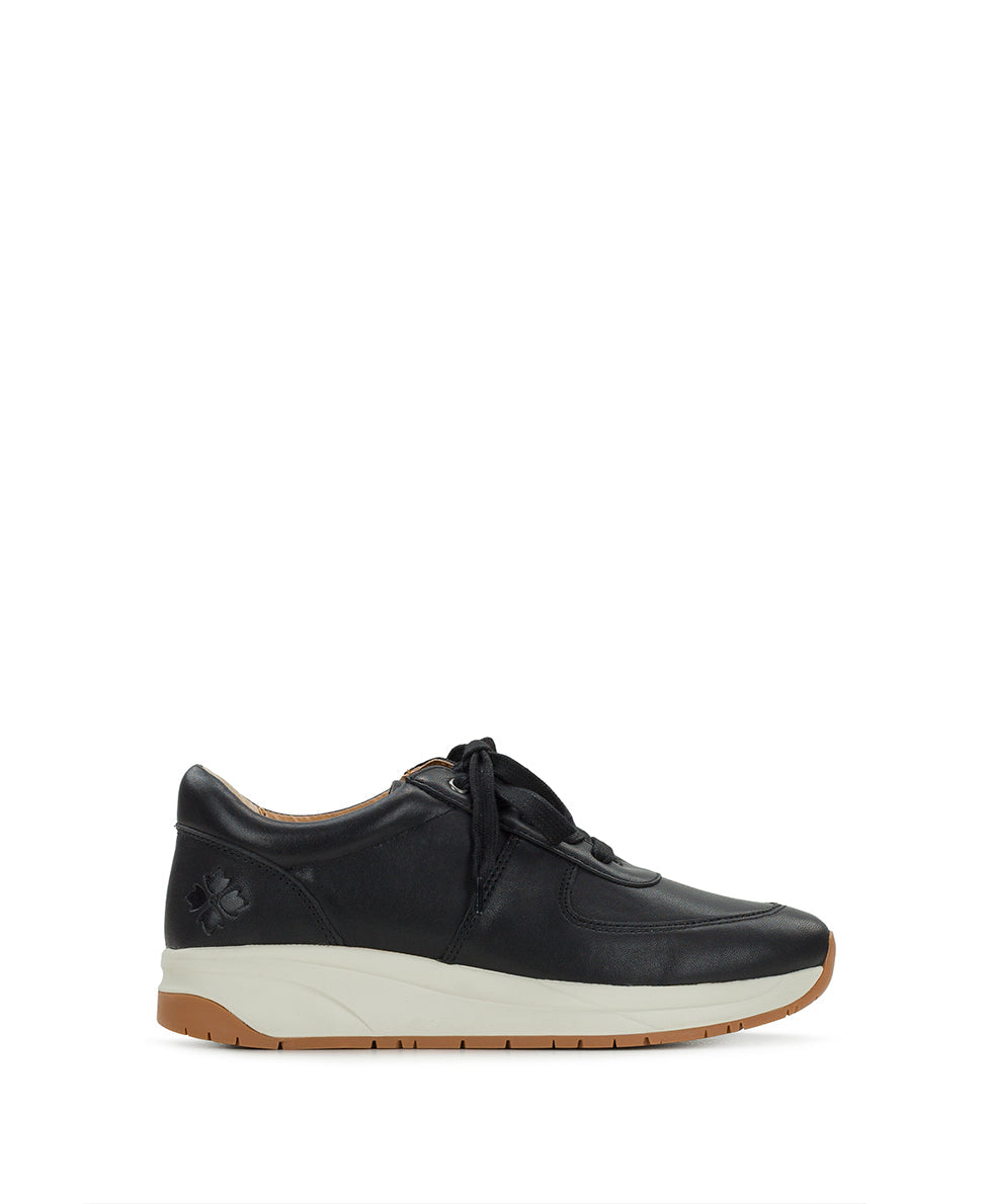 Patricia Nash Milano Leather Sneaker - Black