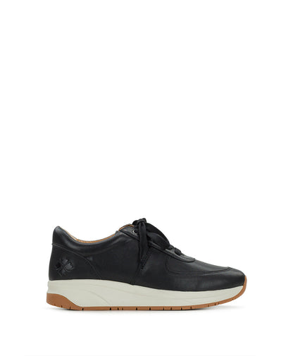 Patricia Nash Milano Leather Sneaker - Black