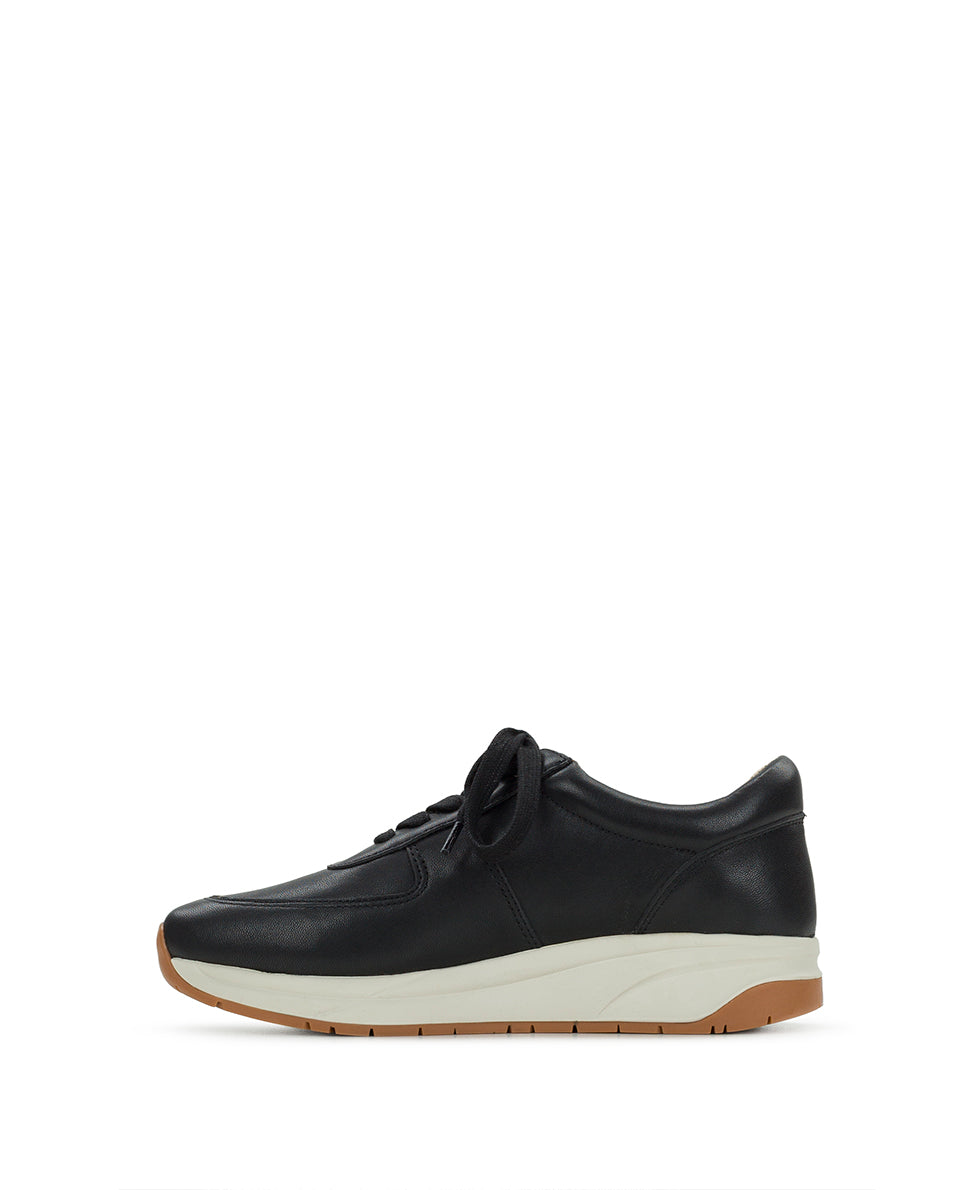 Patricia Nash Milano Leather Sneaker - Black