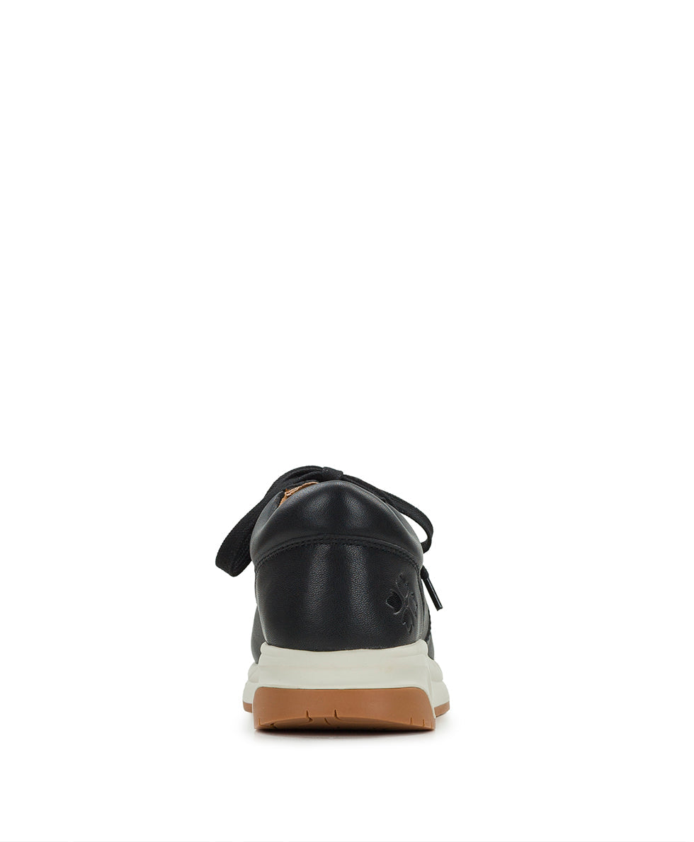Patricia Nash Milano Leather Sneaker - Black