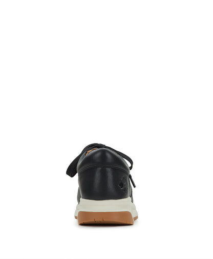 Patricia Nash Milano Leather Sneaker - Black