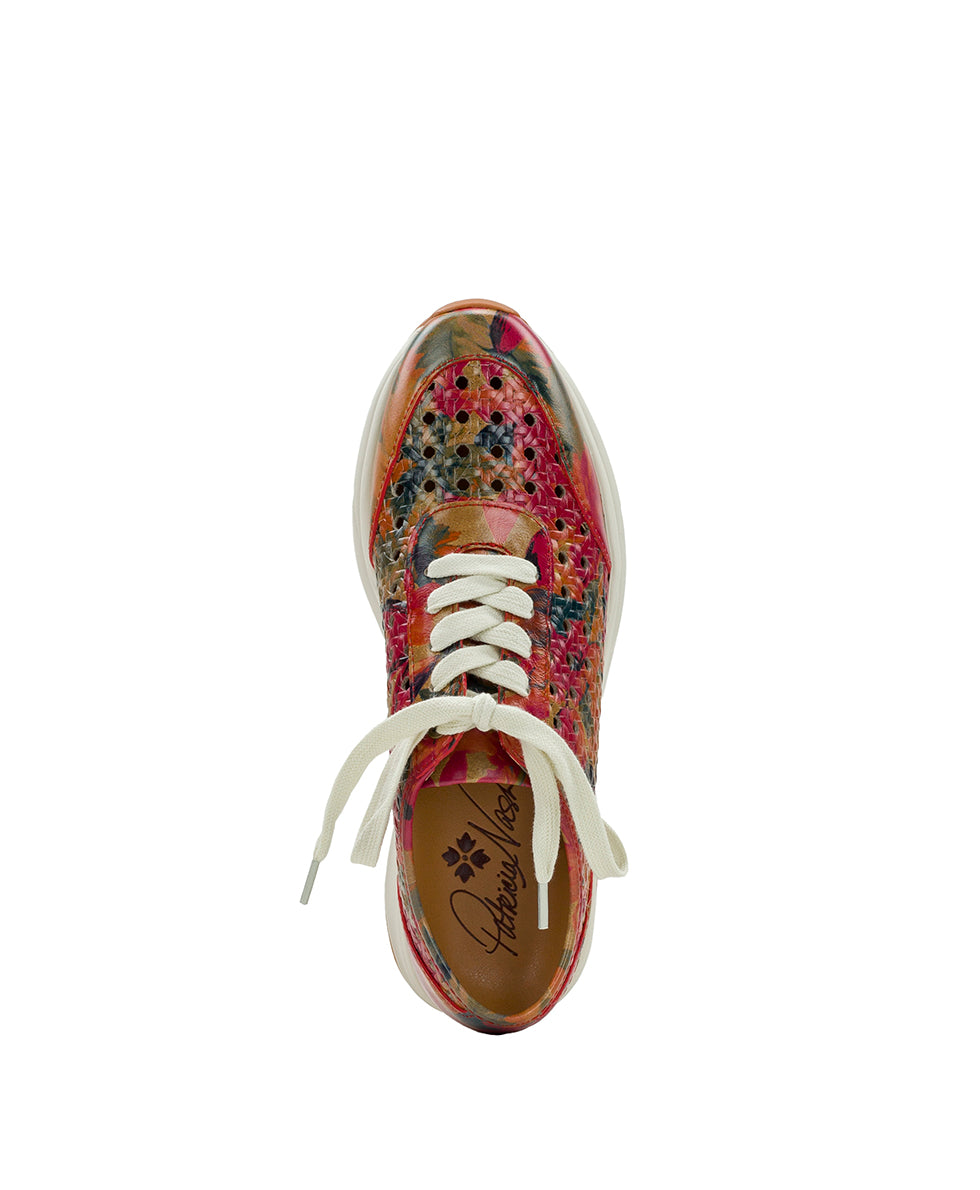 Patricia Nash Milla Perforated Sneaker - Perforated Leather — Spring Multi