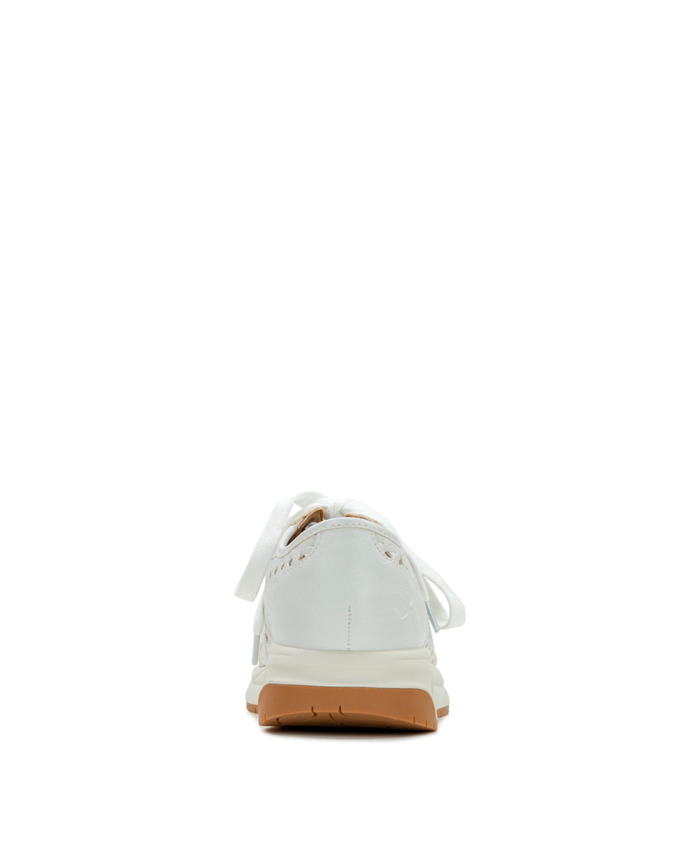 Patricia Nash Milla Perforated Sneaker - Perforated Leather — White