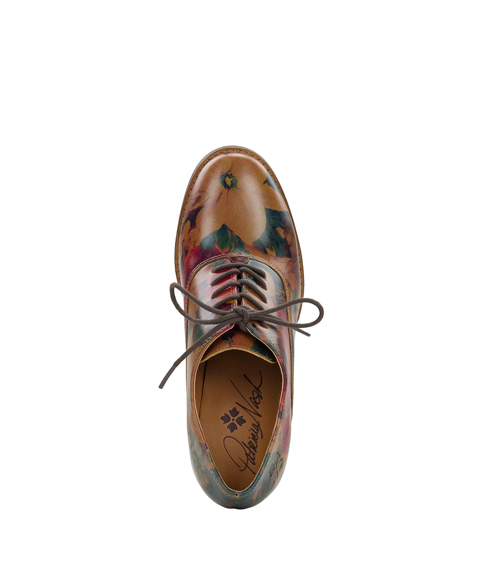 Patricia Nash Anna Oxford Shoes - Multi Print