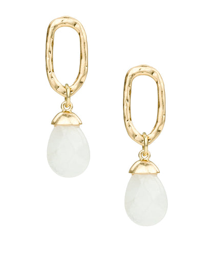Patricia Nash Ring with Briolette Post Earrings - Semi Precious Stone Collection