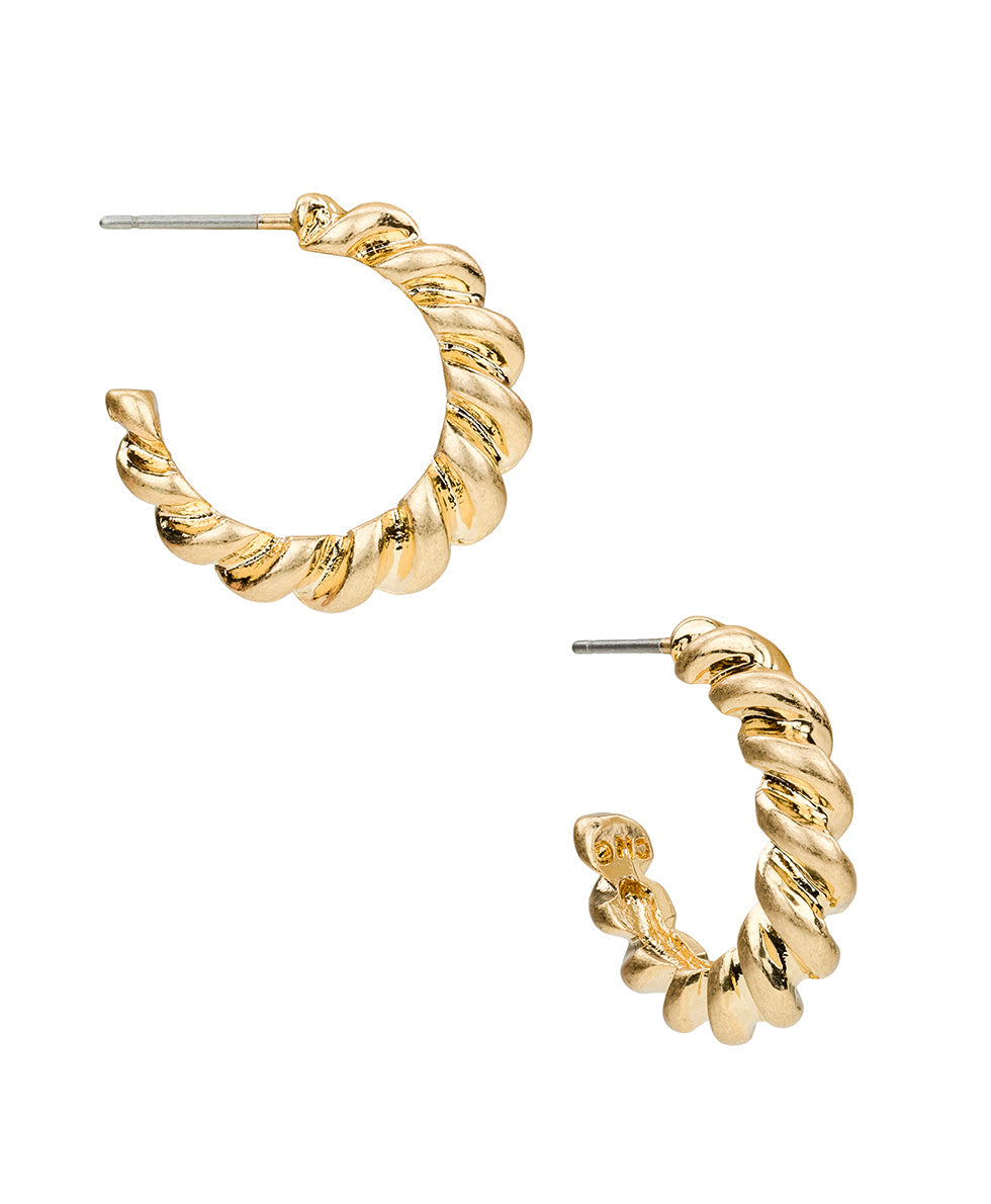 Patricia Nash Twist Hoop Earrings - Nautical Collection
