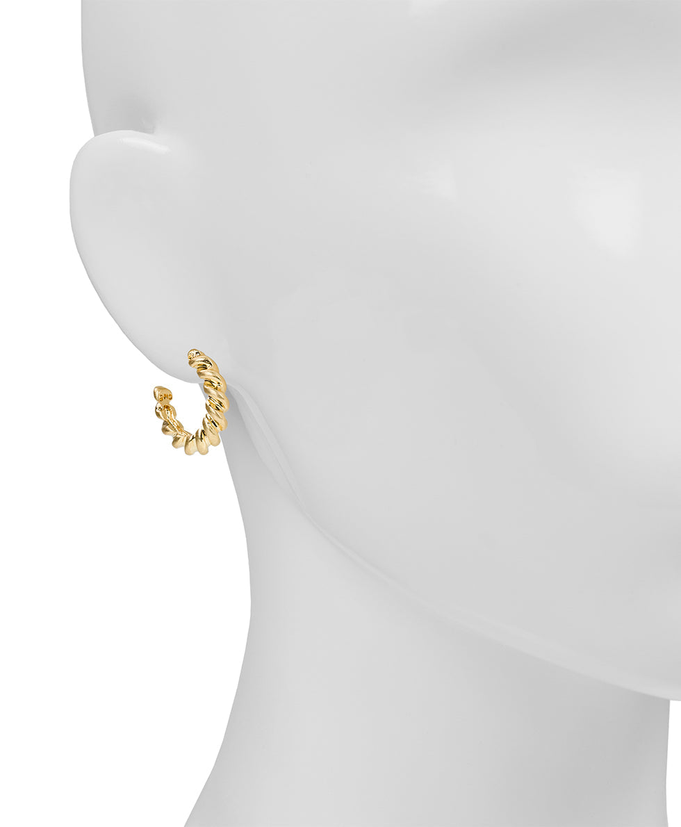 Patricia Nash Twist Hoop Earrings - Nautical Collection
