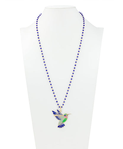 Patricia Nash Large Hummingbird Pendant - Enamel Hummingbird Collection
