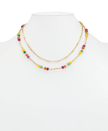 Patricia Nash Triple Modular Necklace - Fruit Collection