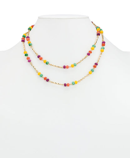 Patricia Nash Triple Modular Necklace - Fruit Collection