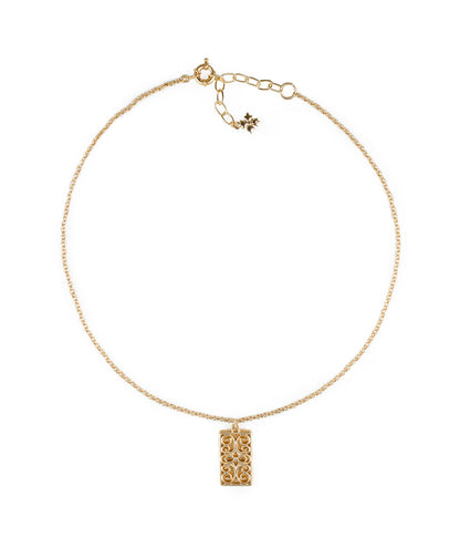 Patricia Nash Rectangle Locket - Remember The Moments