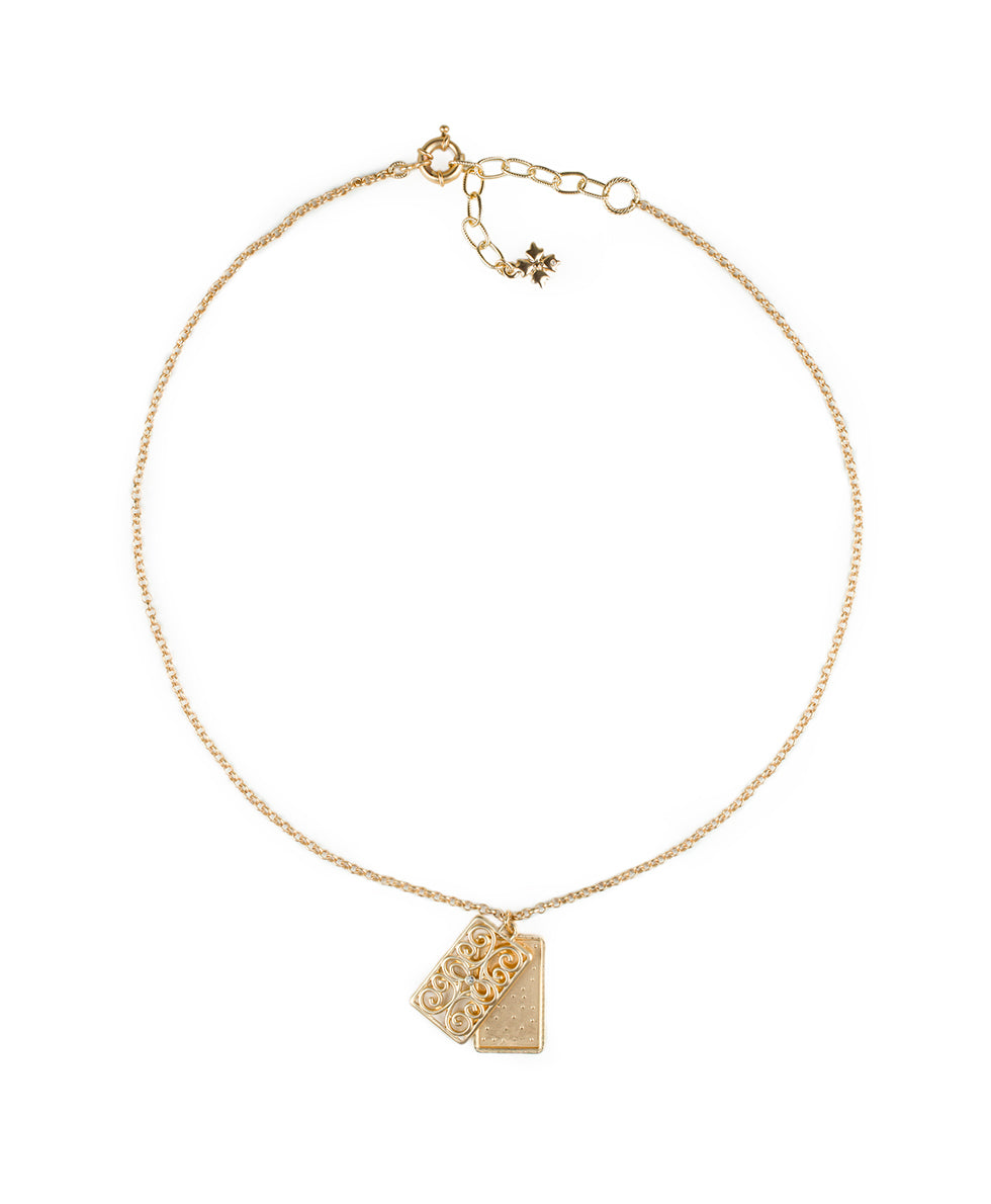 Patricia Nash Rectangle Locket - Remember The Moments