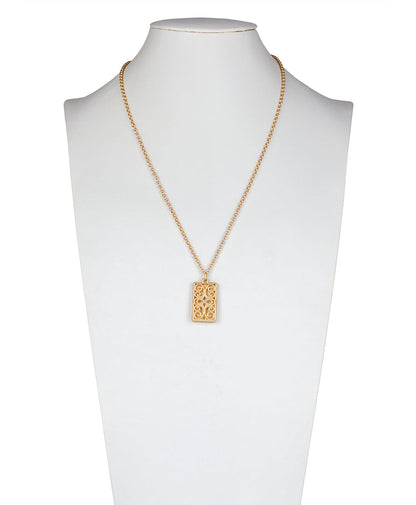 Patricia Nash Rectangle Locket - Remember The Moments