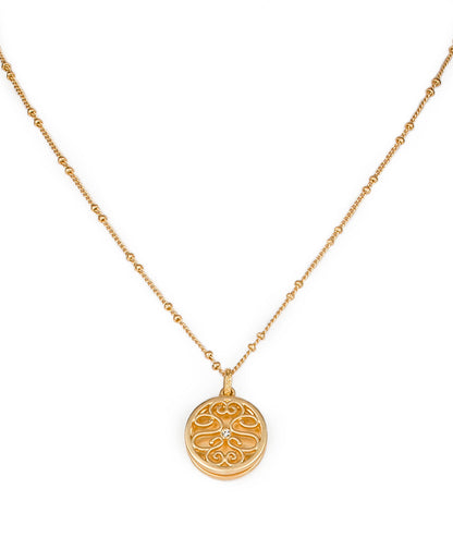 Patricia Nash Circle Locket - Remember The Moments