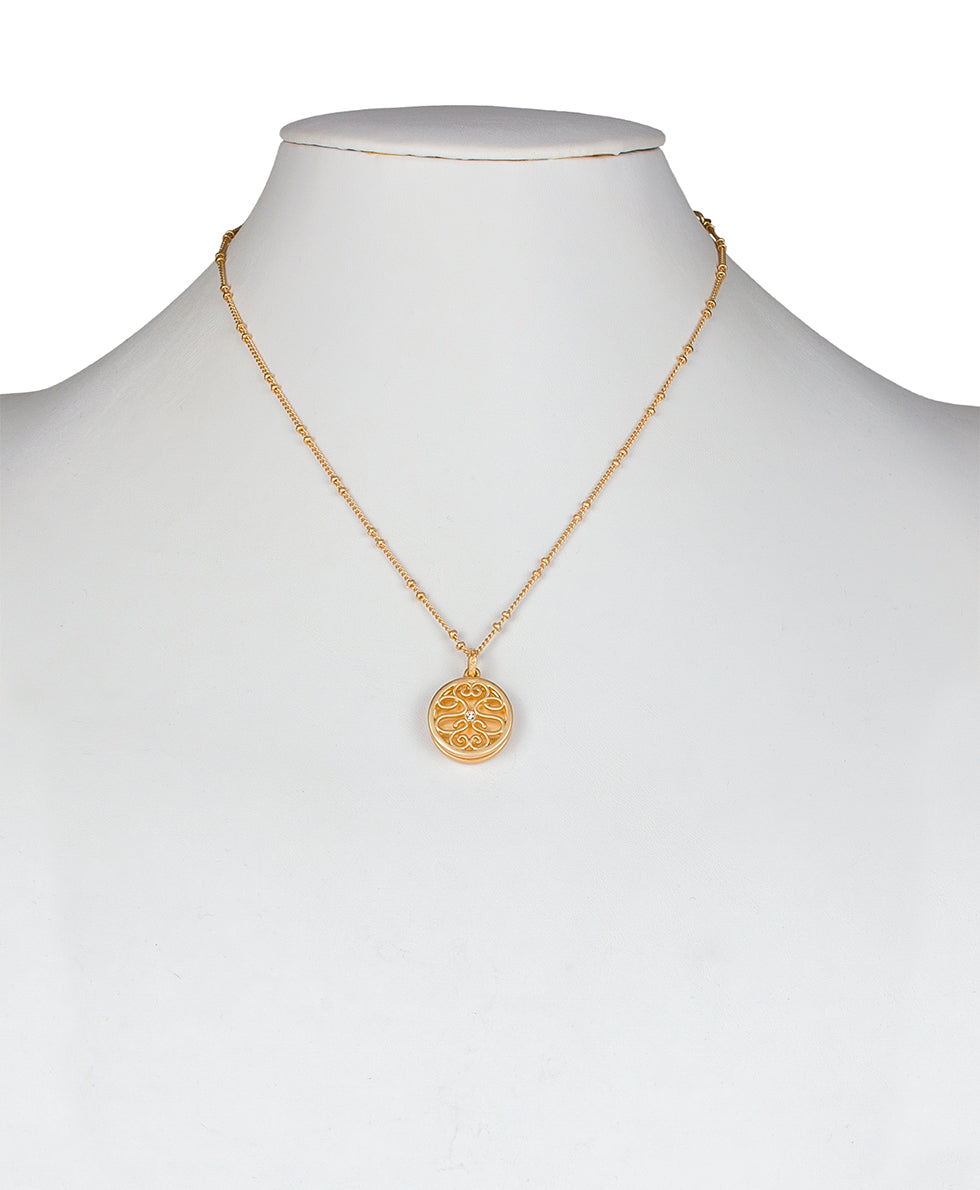 Patricia Nash Circle Locket - Remember The Moments