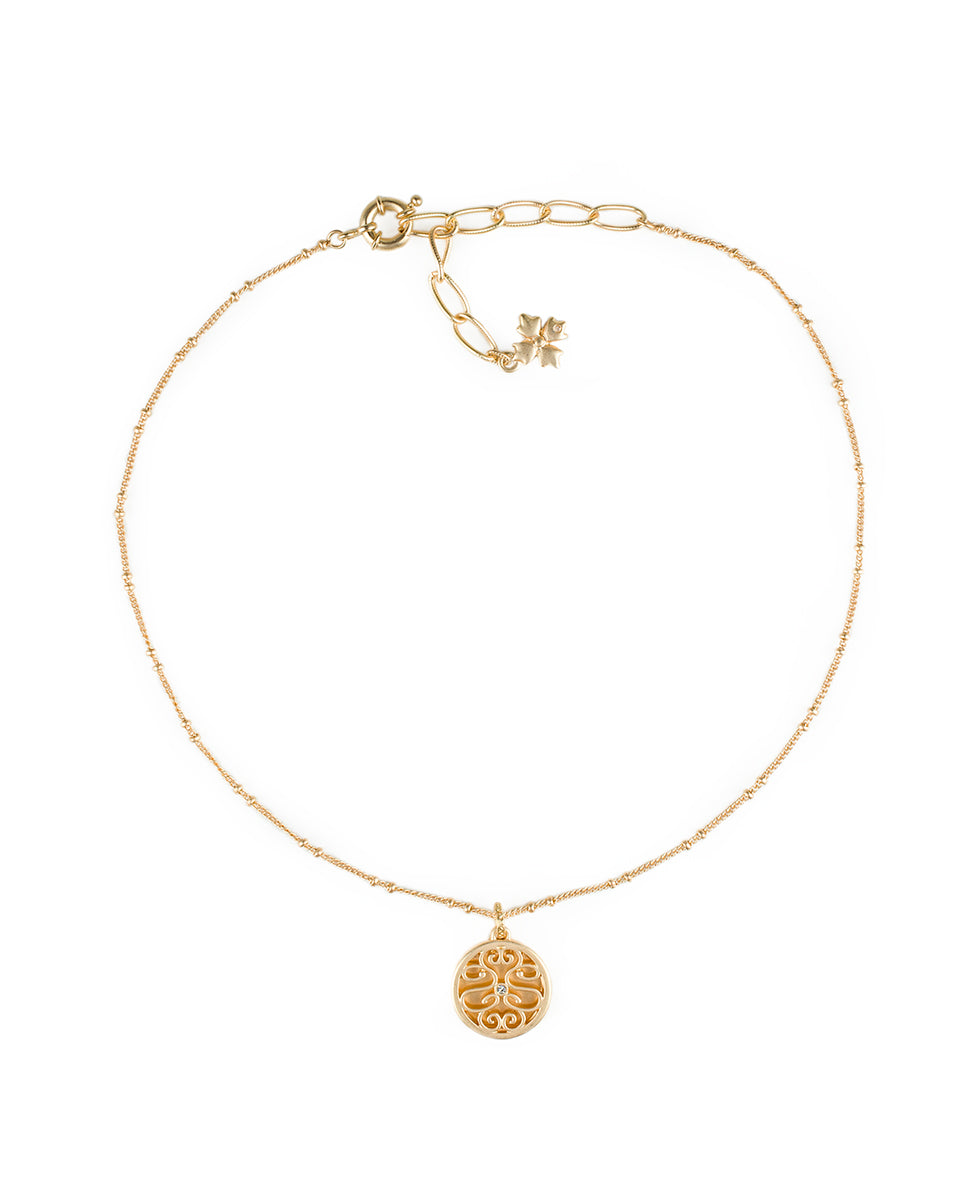 Patricia Nash Circle Locket - Remember The Moments