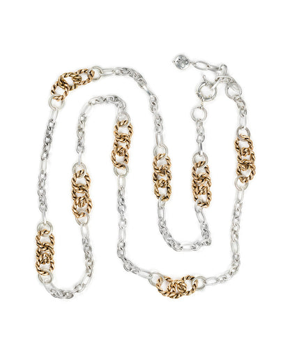 Patricia Nash Station Necklace - Rope Ring