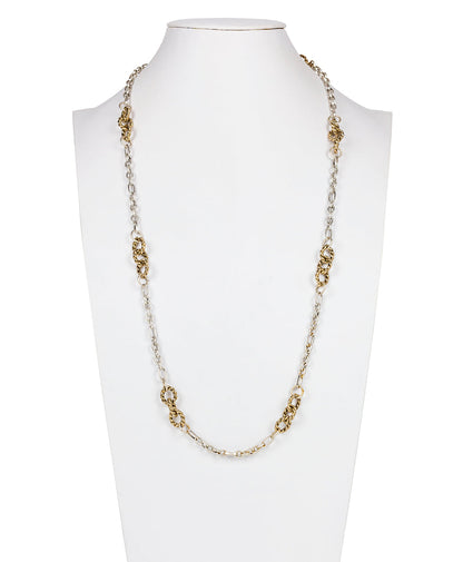 Patricia Nash Station Necklace - Rope Ring