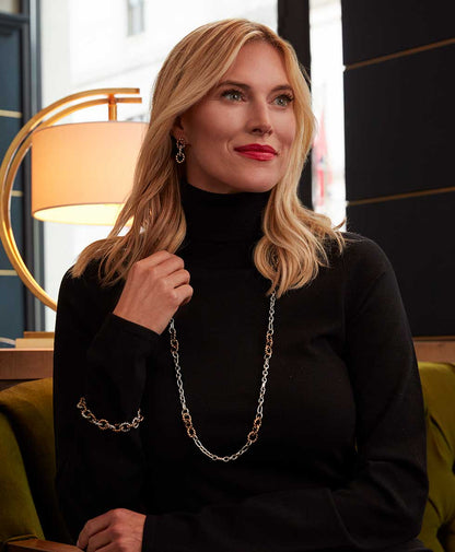 Patricia Nash Station Necklace - Rope Ring