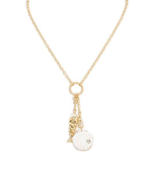 Patricia Nash Removable Charm Necklace - Nautical Collection