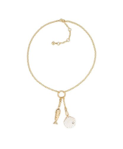 Patricia Nash Removable Charm Necklace - Nautical Collection