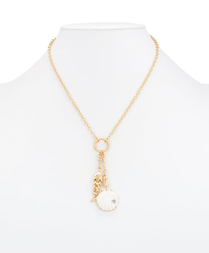 Patricia Nash Removable Charm Necklace - Nautical Collection