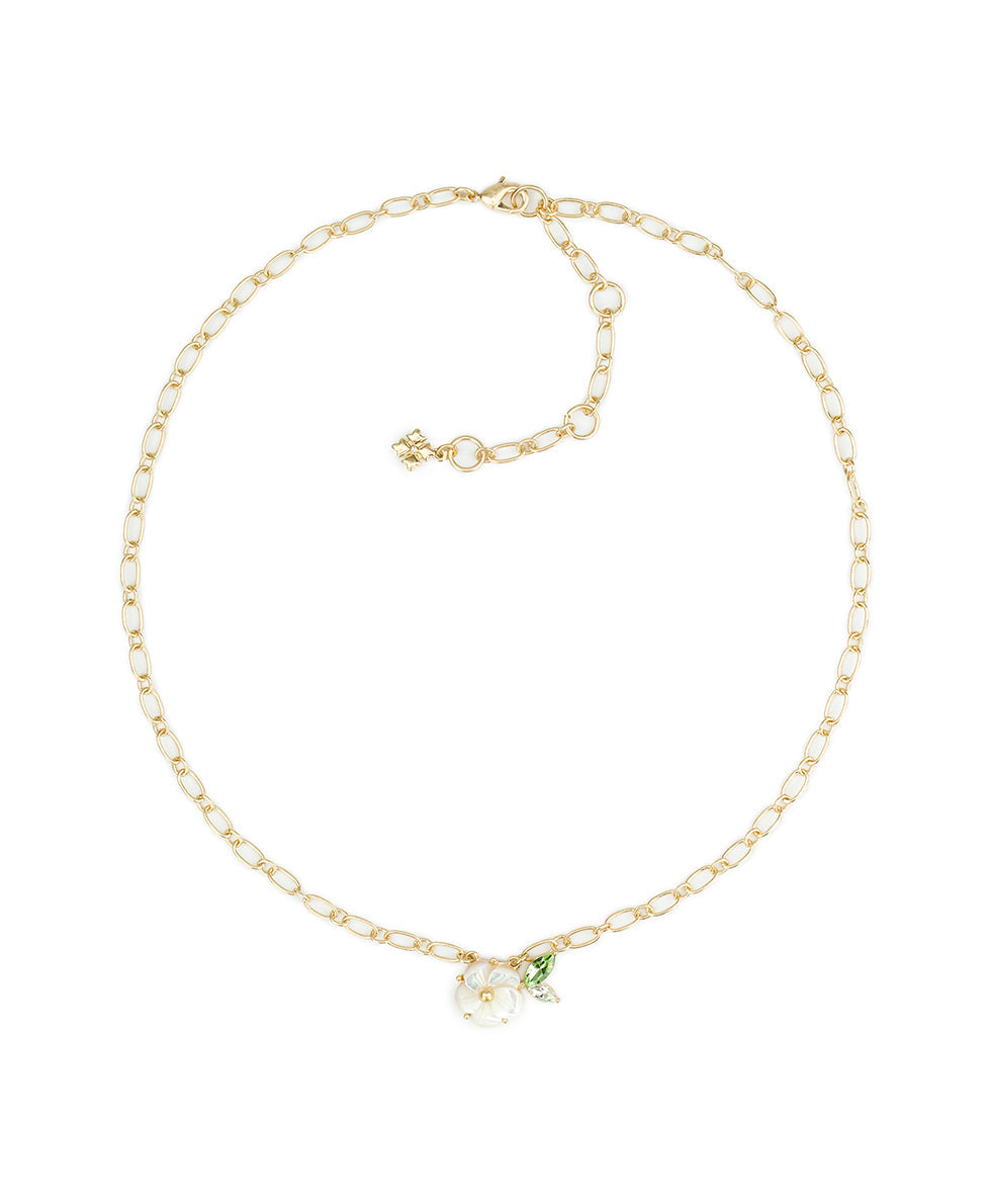 Patricia Nash Flower and Leaf Necklace - Fruit Collection
