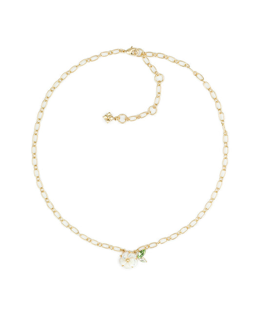 Patricia Nash Flower and Leaf Necklace - Fruit Collection