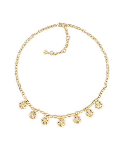 Patricia Nash Beaded Charm Necklace - French Garden Collection