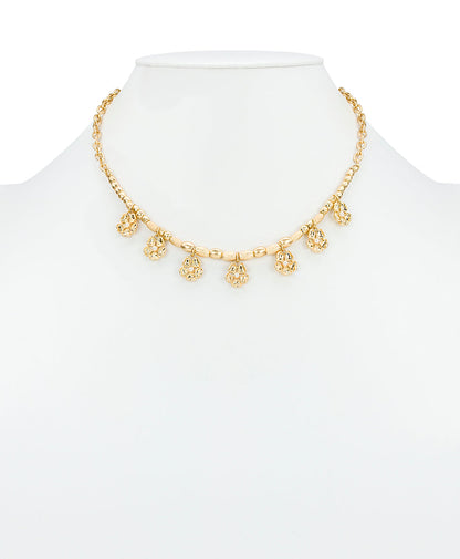 Patricia Nash Beaded Charm Necklace - French Garden Collection