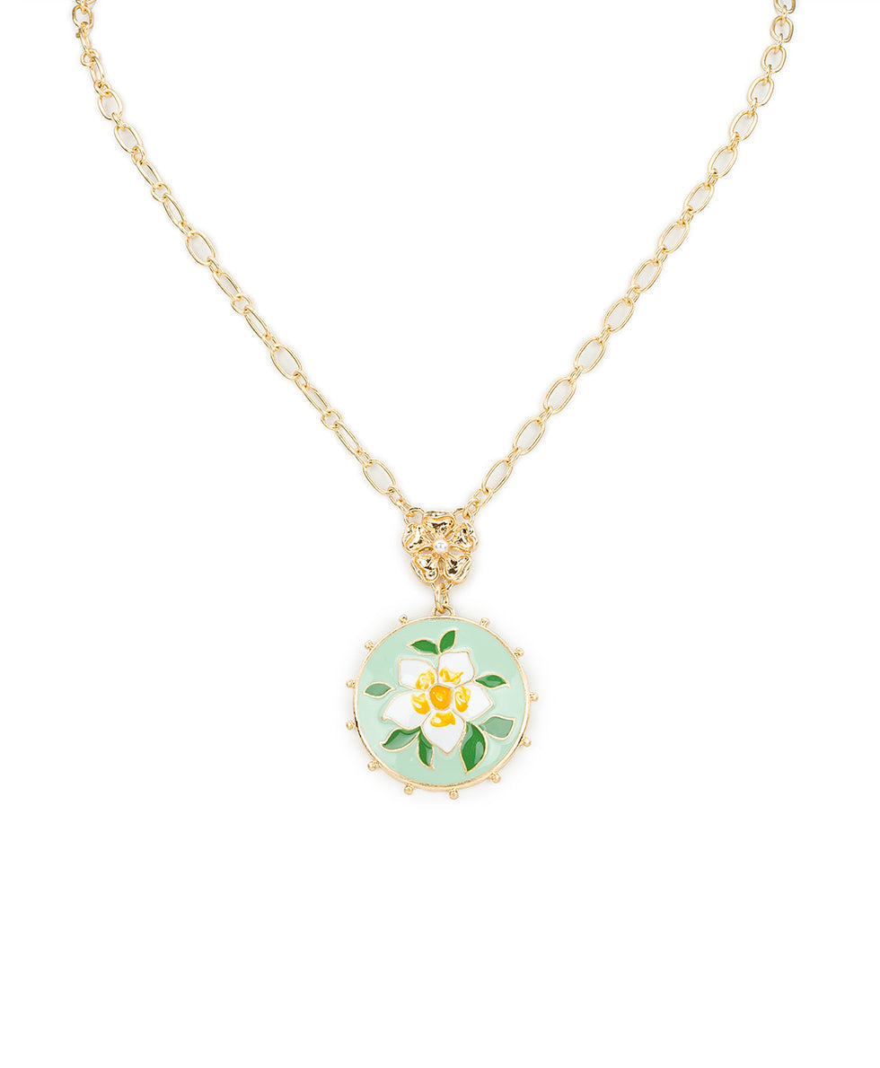 Patricia Nash Double Drop Necklace - Cloisonne Collection