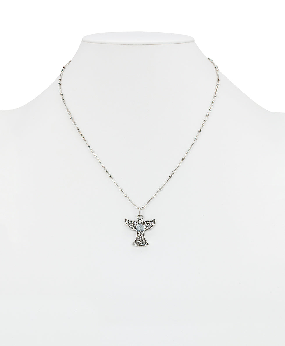 Patricia Nash Angel Necklace - Holiday Memories Collection