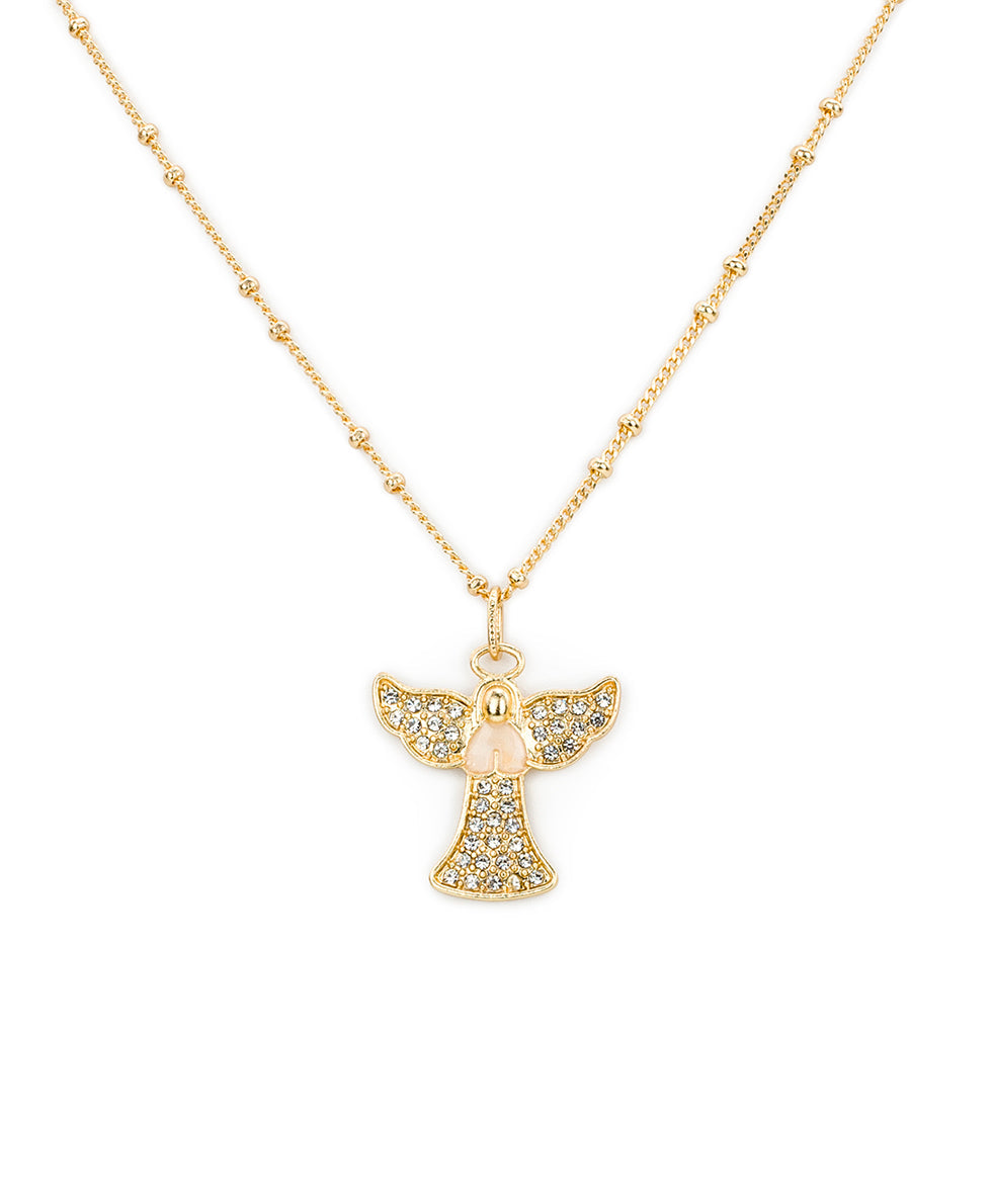 Patricia Nash Angel Necklace - Holiday Memories Collection