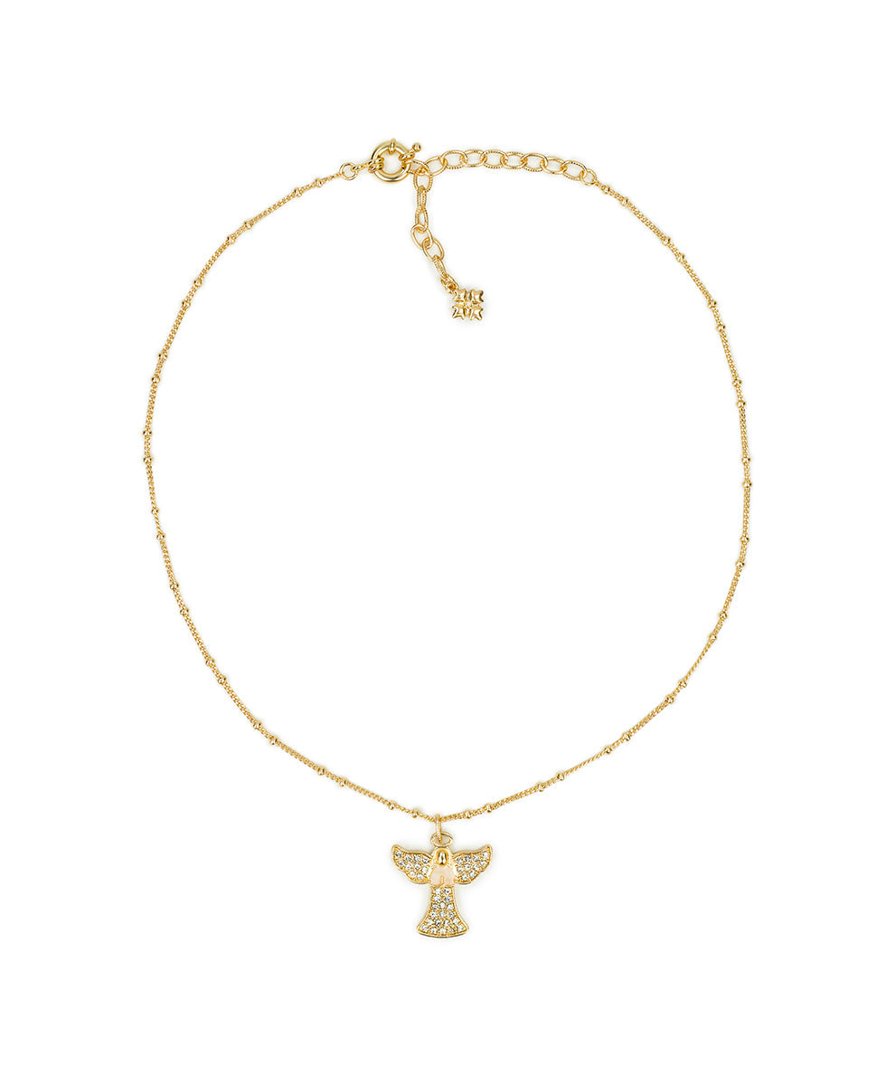 Patricia Nash Angel Necklace - Holiday Memories Collection